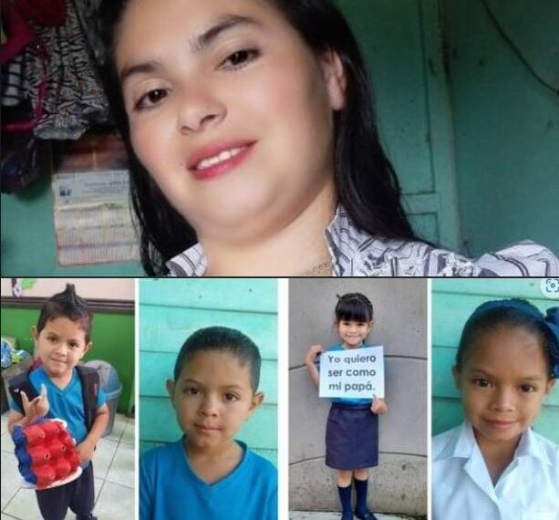 Buscan a hermanitos que fueron vistos por última vez con su mamá. Foto OIJ.