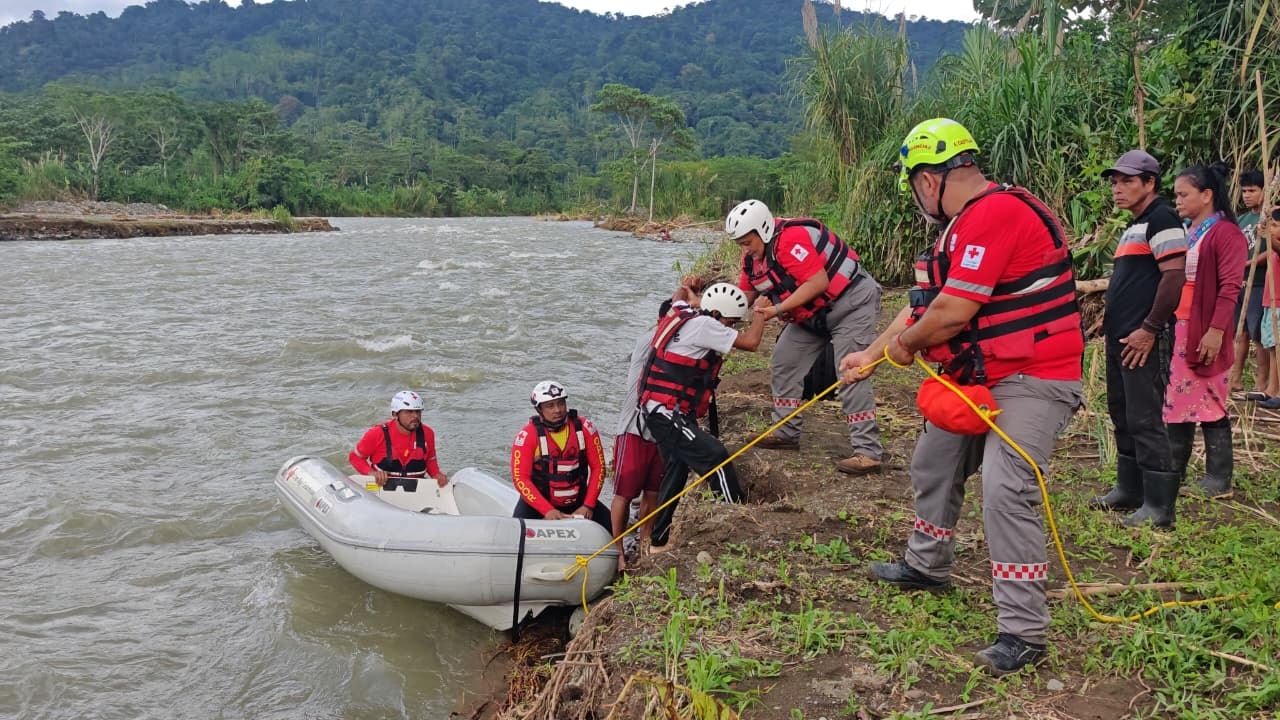 Dos personas fueron rescatadas en el Valle La Estrella