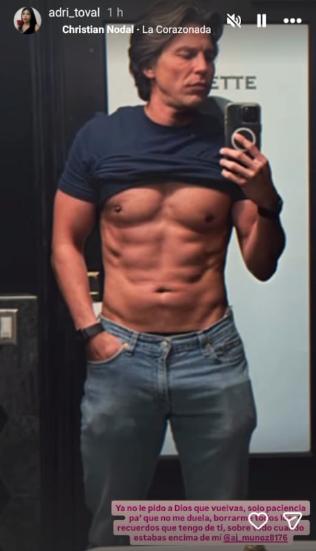 Adri Toval, periodista costarricense, volvió a encender las redes con una nueva publicación de Ángel Muñoz, esposo de Ana Bárbara.