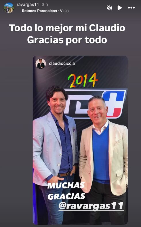 Claudio Ciccia anunció este martes que deja Teletica Deportes y todos los proyectos con la televisora tras 11 años