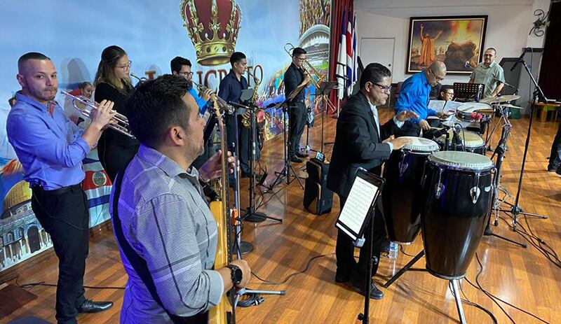En tiempos de pandemia nació la orquesta Los del Camino CR, la primera orquesta cristiana del país