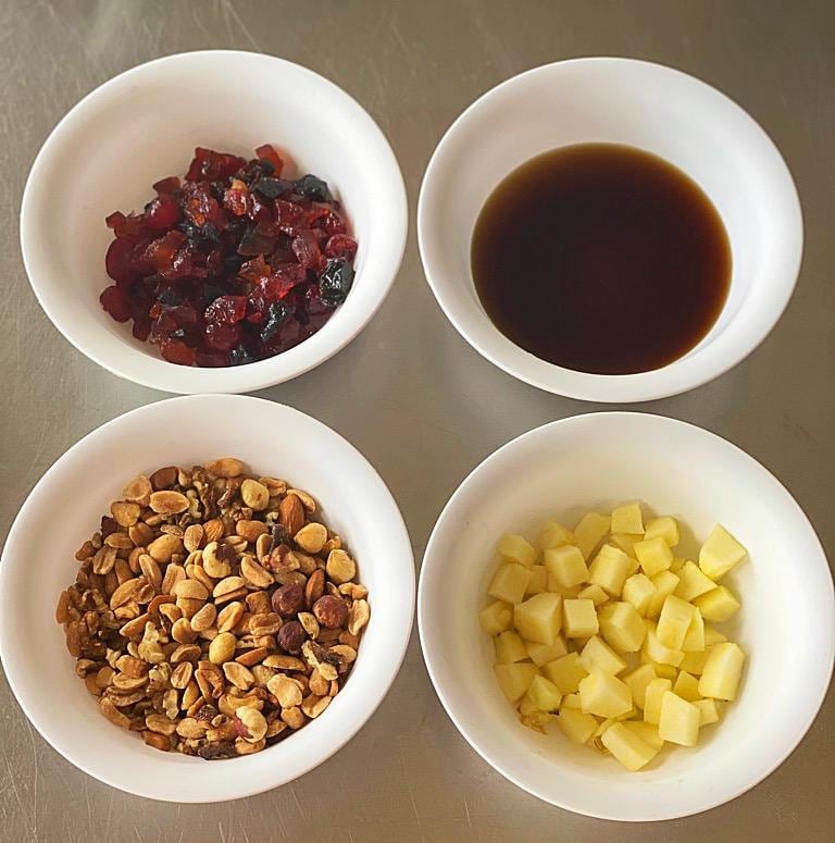 queque navideño de Candy Zamora