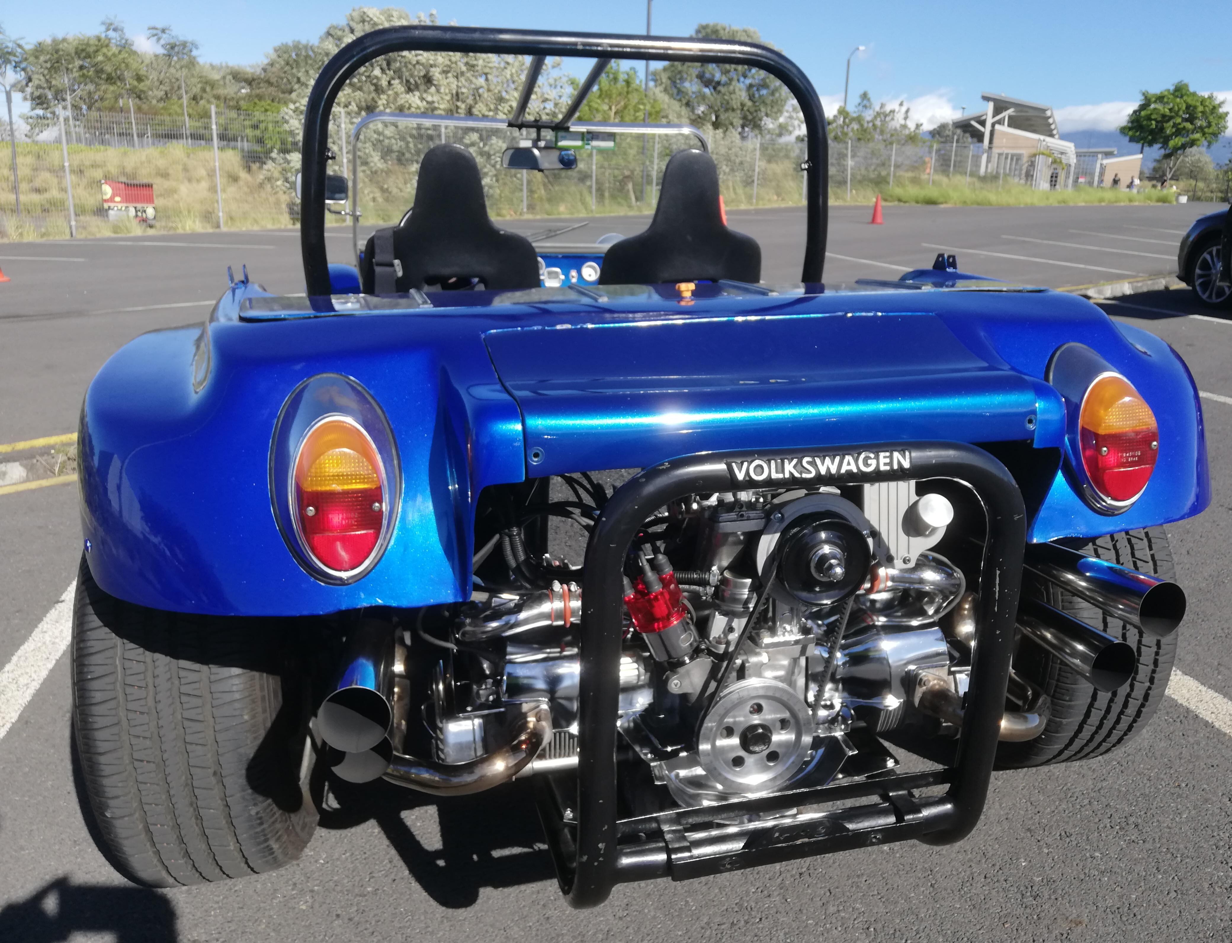 El Buggy en Parque Viva jala muchas miradas.