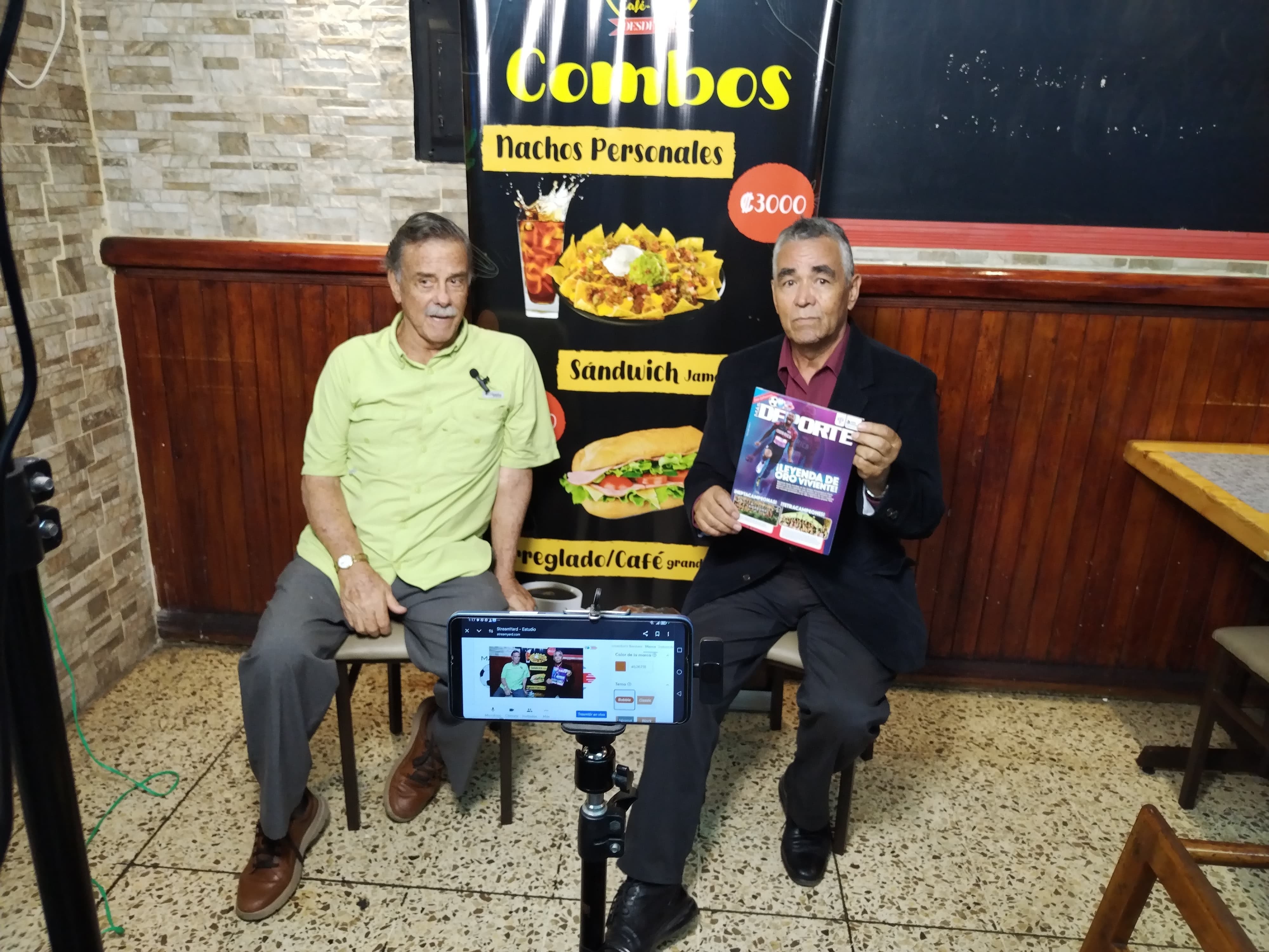 Miguel Cortés, productor de Oro y Grana.