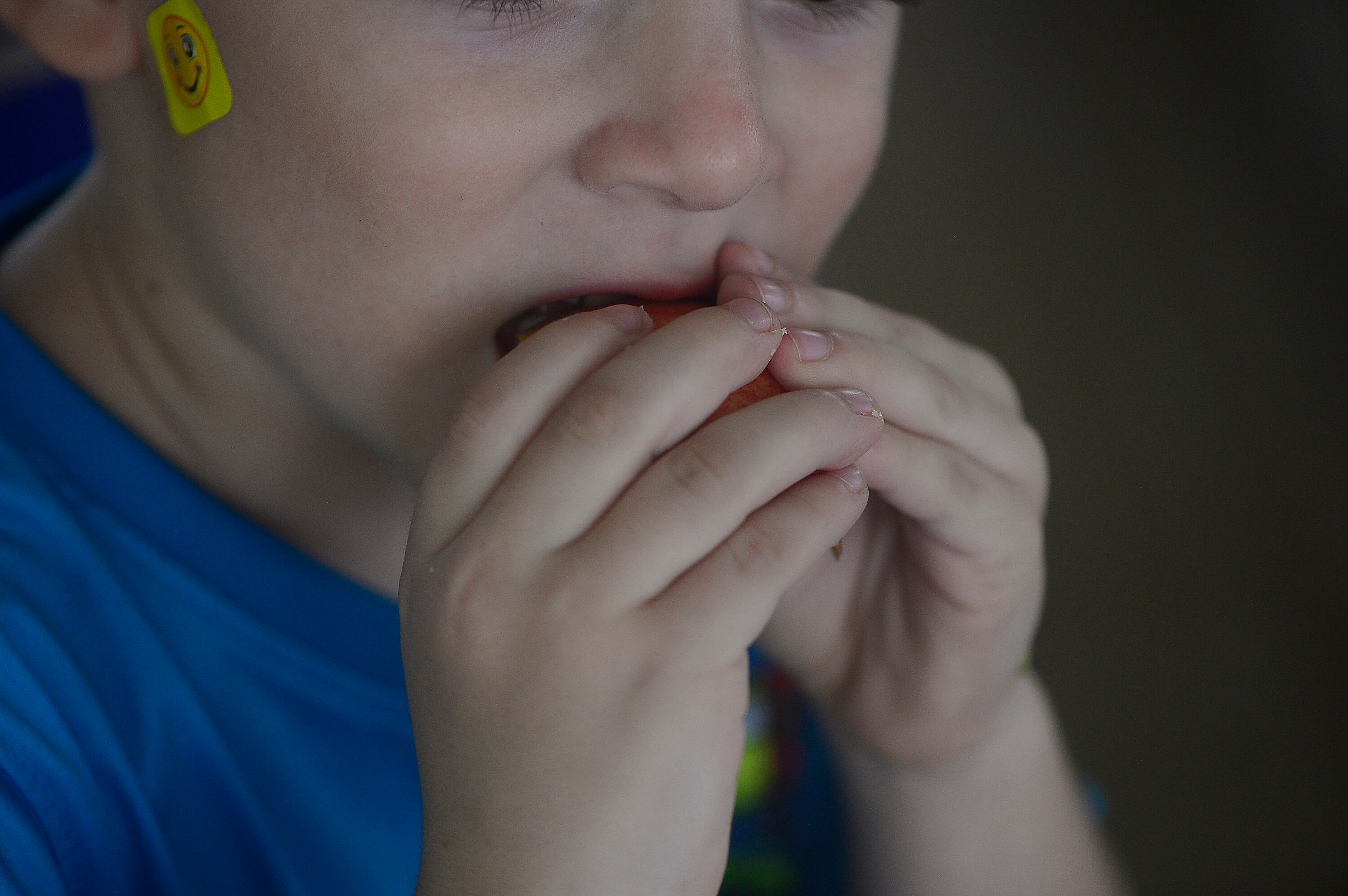 31\05\24 Alajuela, Guacima, Escuela María Vargas Rodríguez, Nutrición en el comedor escolar. Foto: Jorge Navarro para La Nación