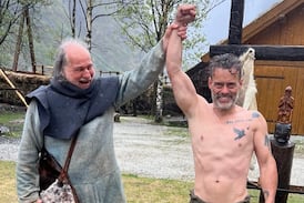 ¡A lo Thor! Viajó a Noruega, peleó con verdaderos vikingos y ganó el Mundial de Lucha de forma invicta