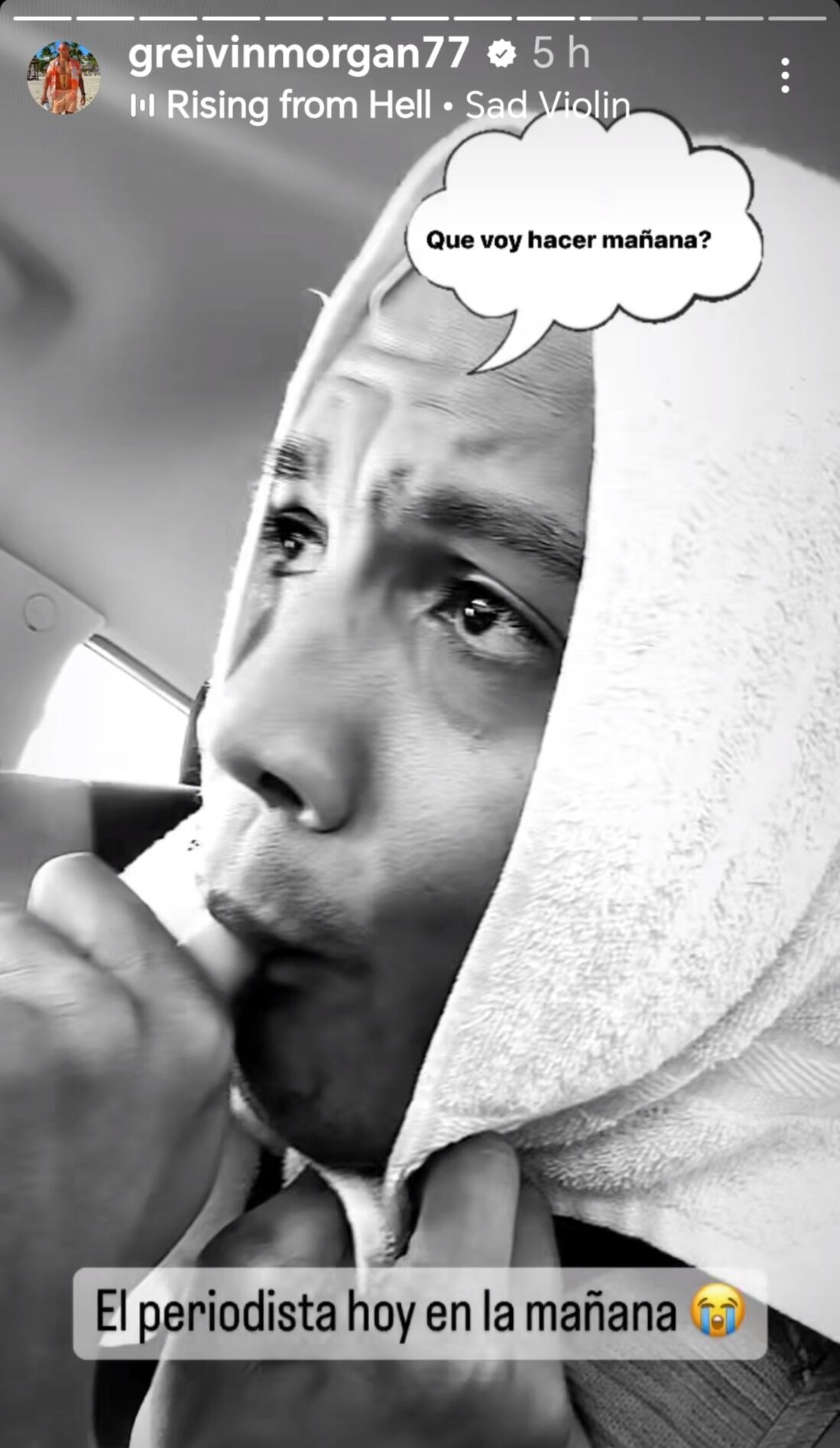 Greivin Morgan, modelo e influencer.