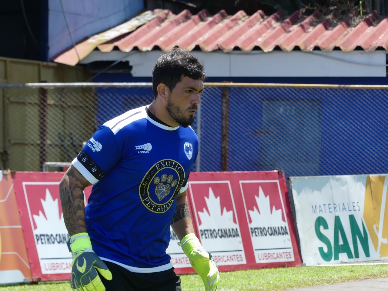 El portero jugará con las panteras por los próximos dos torneos. Cortesía.