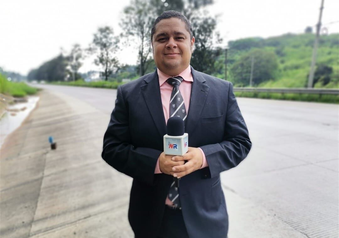 Rodrigo Guevara, periodista de Noticias Repretel y NC 11.