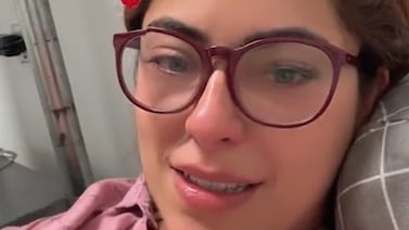 Majo Ulate llora al narrar una batalla que libra y que la tiene con el corazón destrozado