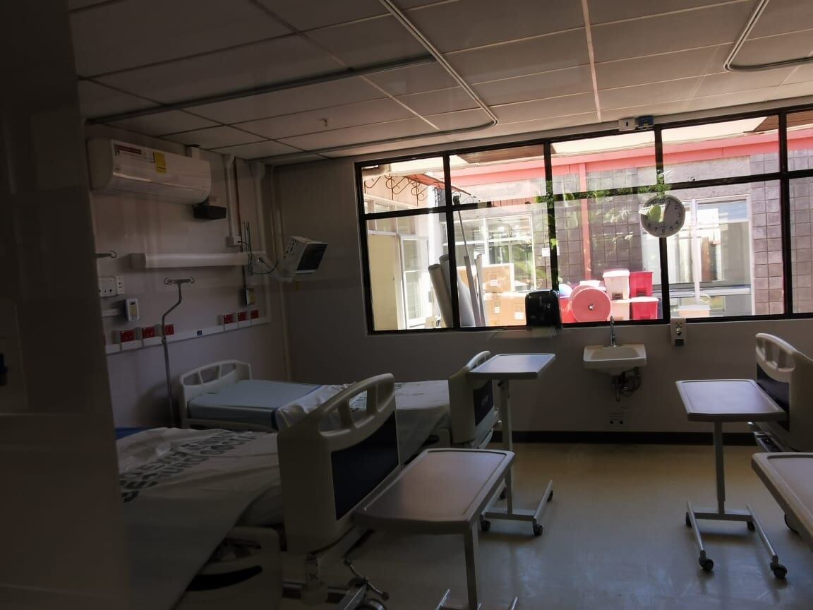 Hospital exclusivo para pacientes positivos de coronavirus en el Cenare