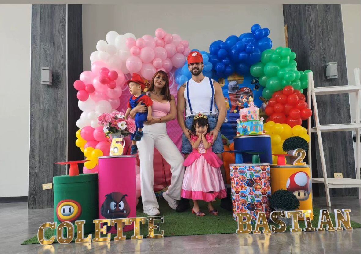 Hijos de Bryan Ganoza y Youcenar Castro