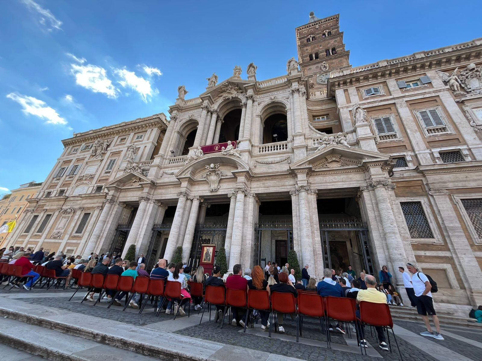 Tumba del papa Francisco en Santa María la Mayor