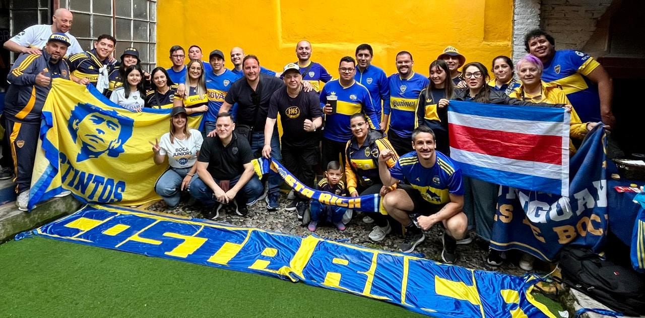 La peña oficial de Boca Jrs en Costa Rica.