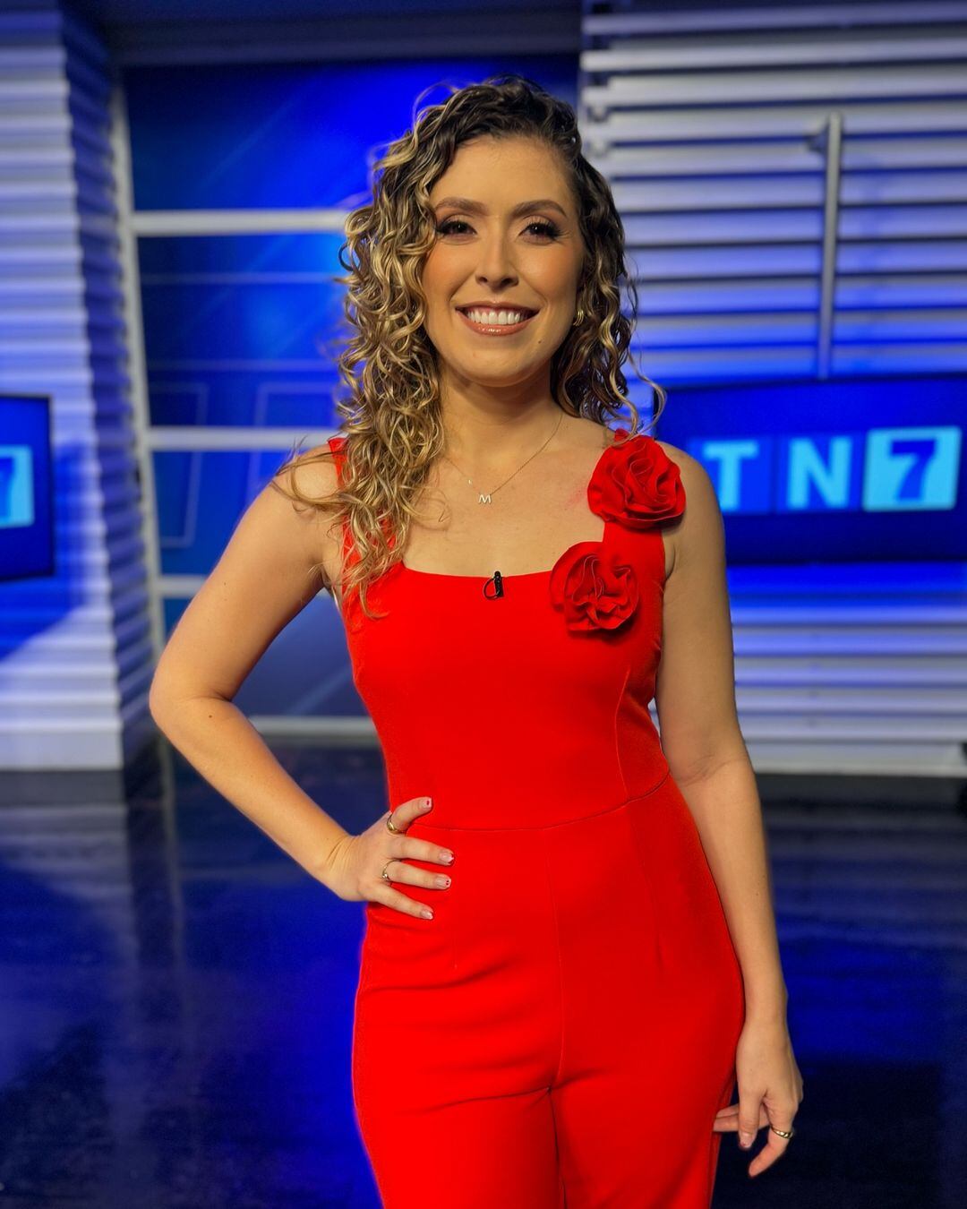 Melissa Alvarado, periodista de Teletica Deportes.
