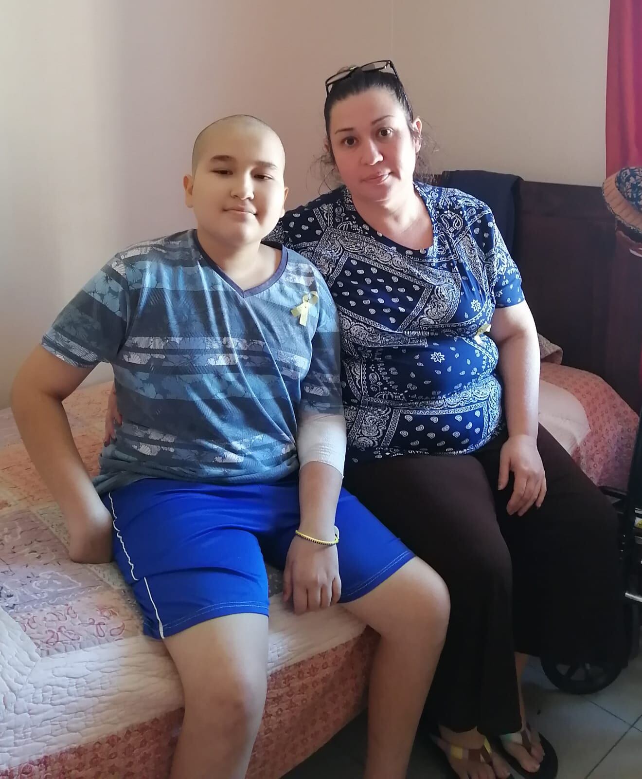 Luis Anthony Badilla es un campeón que actualmente lucha contra la leucemia.