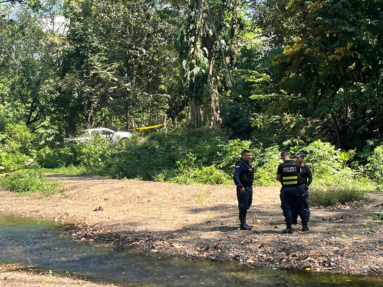 OIJ investiga hallazgo de supuestos restos humanos en tanque de captación de agua en Herradura. Foto cortesía para La Teja.