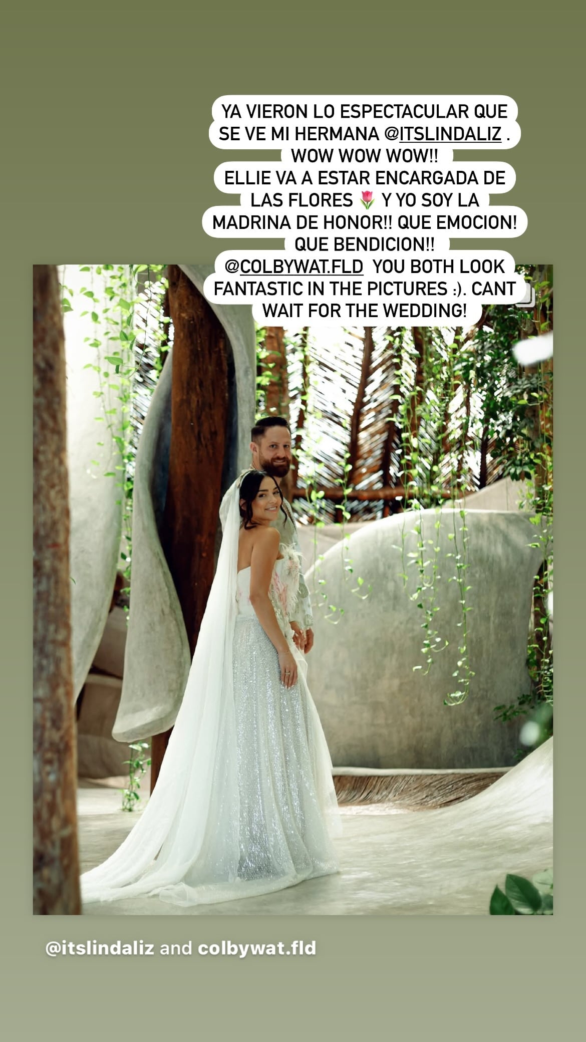 Ya comenzaron a salir a la luz los primeros detalles de la boda de Linda Liz Díaz, la hija mayor de Lynda Díaz.