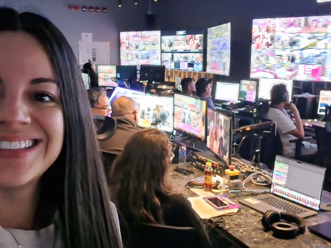 Vivian Peraza, productora de canal 7