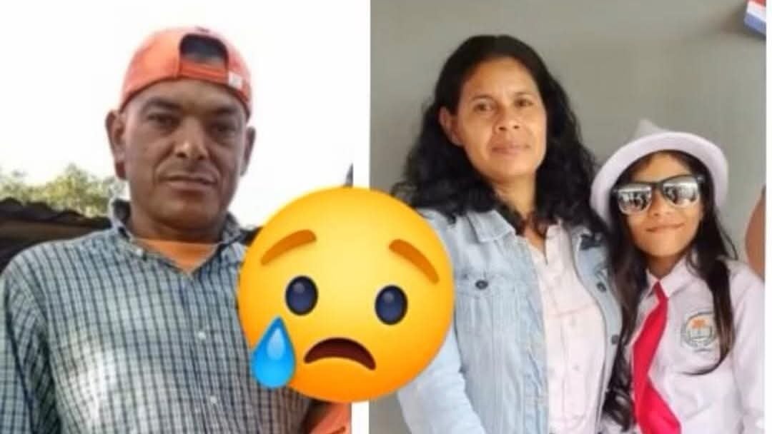 Eddy Miranda, junto a su esposa Karla Romero y la hija de ellos Edith Miranda Romero, la familia falleció sepultada por un deslizamiento en Piedades Sur de San Ramón, Alajuela. Foto: Marielos Mora para La Teja