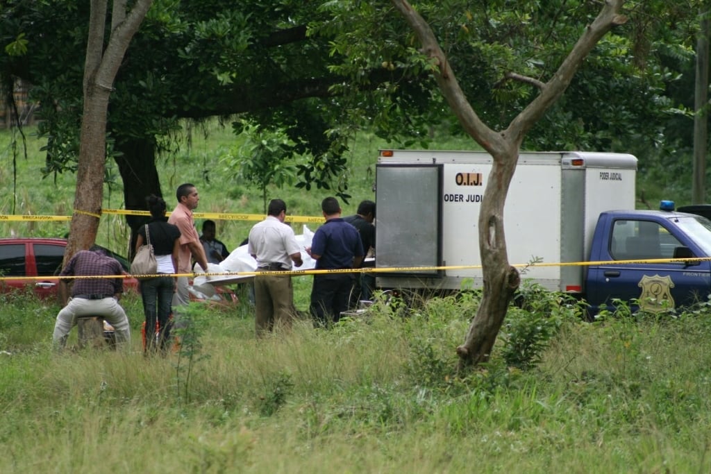 Olger Vásquez Sibaja, condenado a 142 años de cárcel por encerrar a cuatro personas dentro de un contenedor y quemarlos vivos en Herradura, Puntarenas. Foto Archivo.