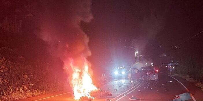 El fatal hecho ocurrió en la Fortuna de San Pedro de Pérez Zeledón. Foto PZ Noticias.