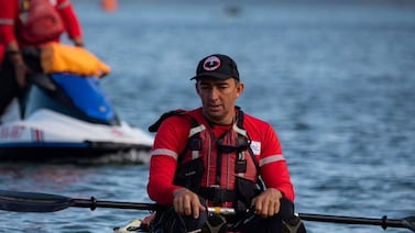 Ni la falta de una pierna ni las costillas rotas detuvieron a cruzrojista que arriesgó la vida en rescate