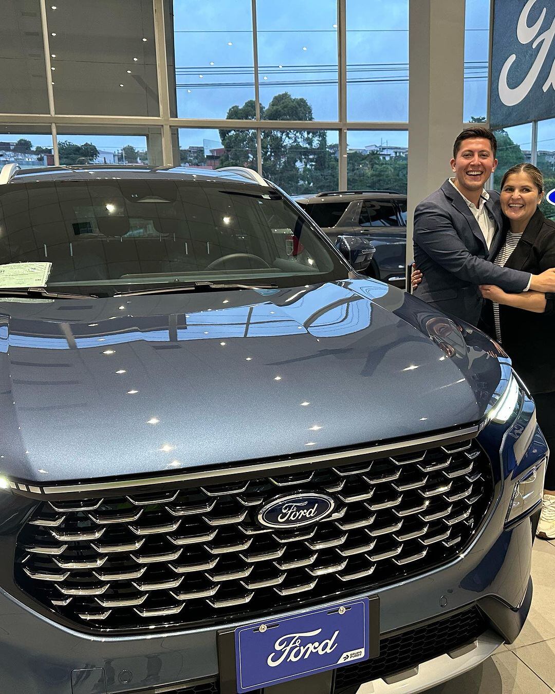 Joshua Quesada y Pablo Campos son periodista de canal 7