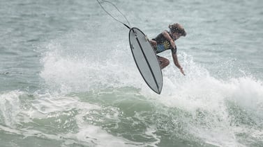 Cieneguita vibró con lo mejor de la primera fecha del Circuito Nacional de Surf