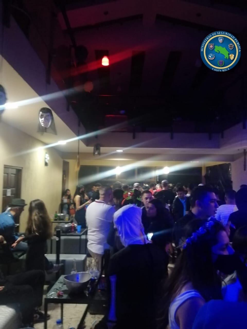Clausuran 19 fiestas clandestinas en distintos puntos del país entre la noche del sábado y la madrugada del domingo 31 de octubre. Foto MSP.