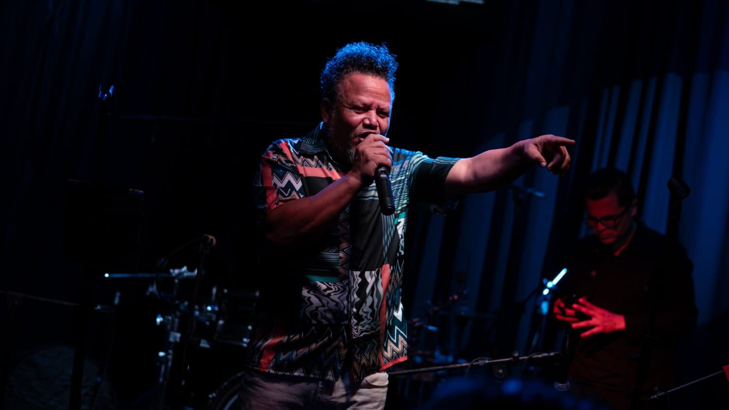 Músico y cantante Carlos Cruz, de Los Huracanes.