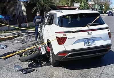 Accidente cobró la vida de un conductor la mañana de este sábado en Santa Ana