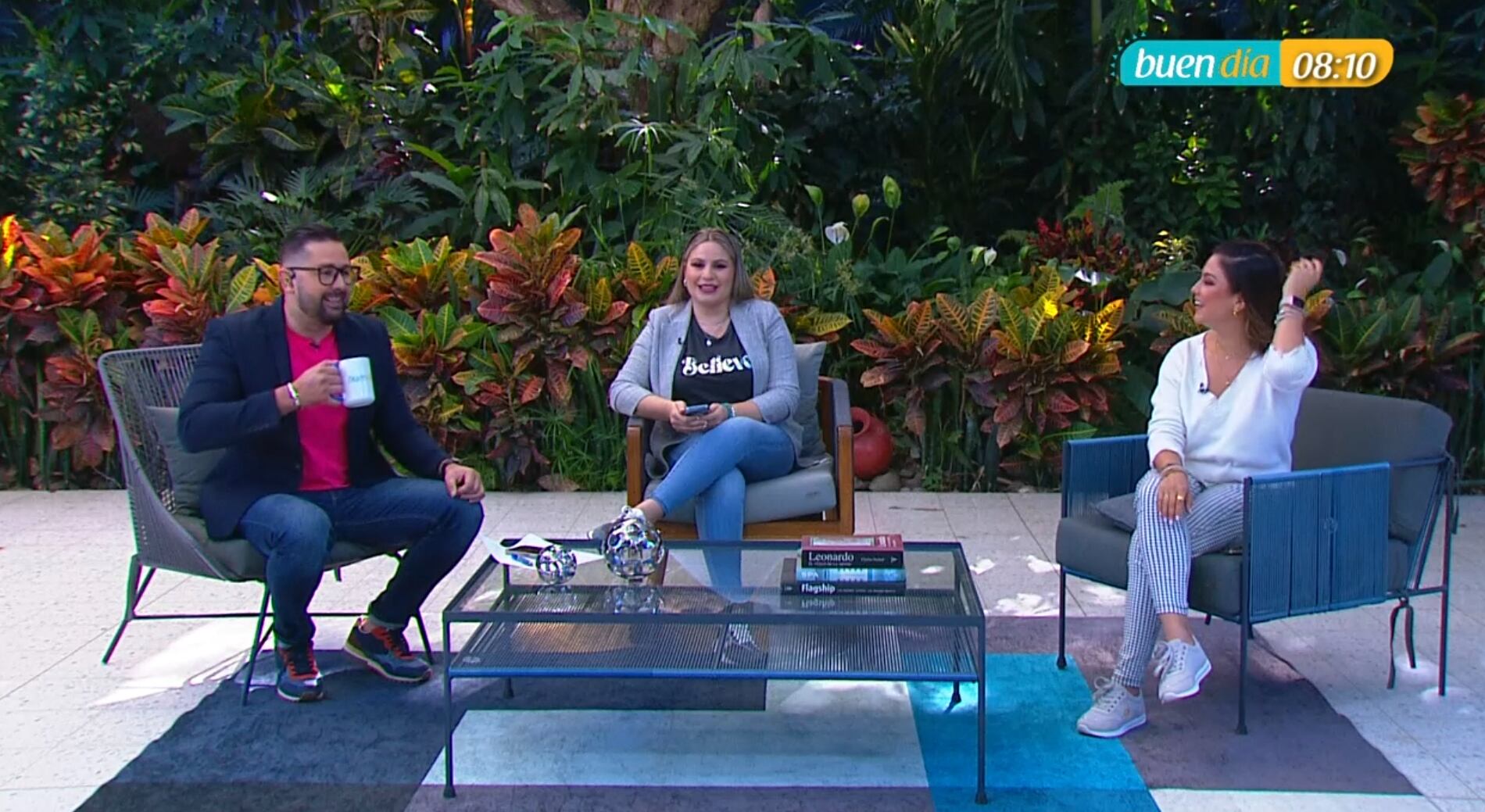 Omar Cascante, presentador de Buen día.