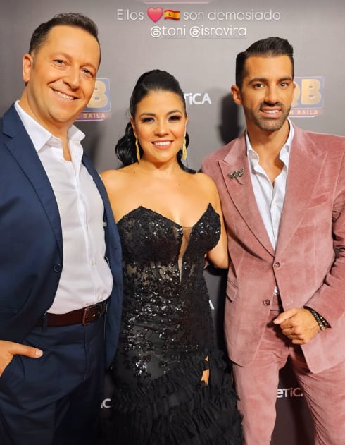 Isaac Rovira, Natalia Rodríguez y Toni Costa de Mira quién baila