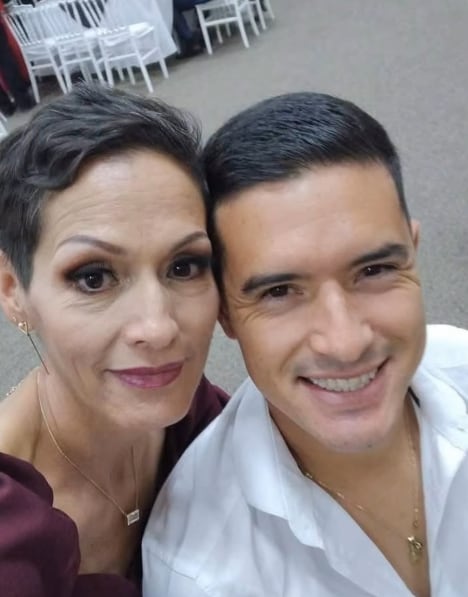 Esta fue una de las imágenes compartidas por Sergio Rodríguez.