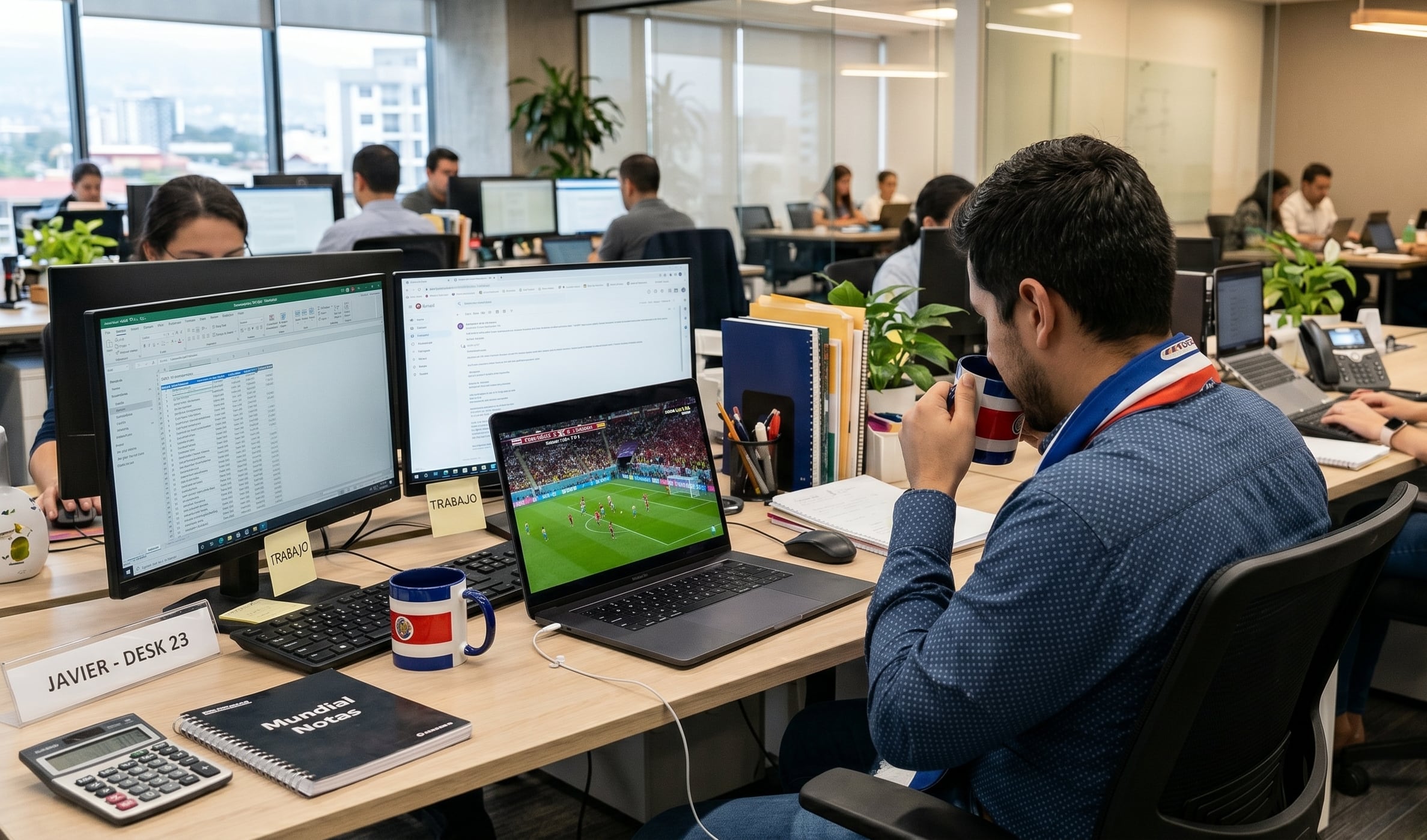 Una cantidad importante de partidos del Mundial 2026 serán en la mañana y en la tarde, posiblemente cuando usted está trabajando.