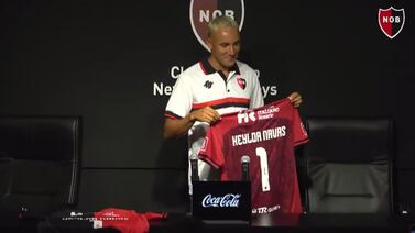 Keylor Navas habló de su ídolo de la infancia durante su presentación con Newell’s Old Boys