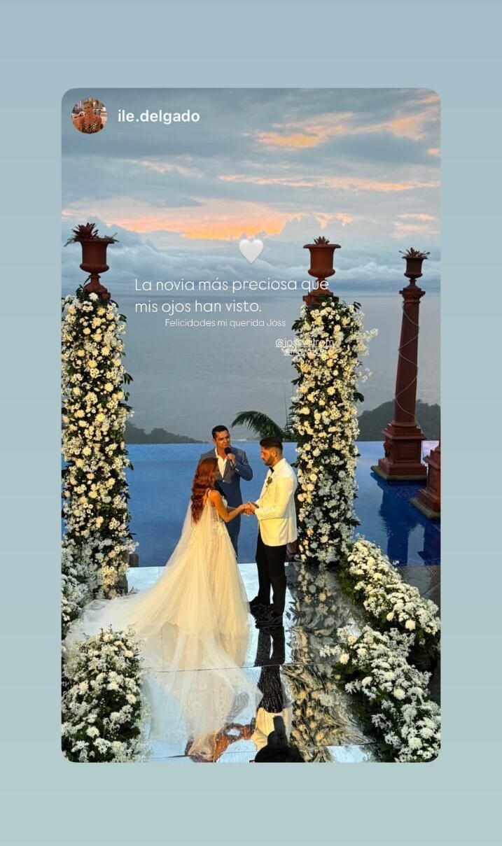 Jonathan Moya y Joseline Valverde