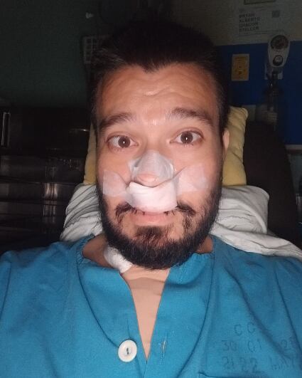 Bryan Chacón, "el Guapileño, locutor de La Caliente.