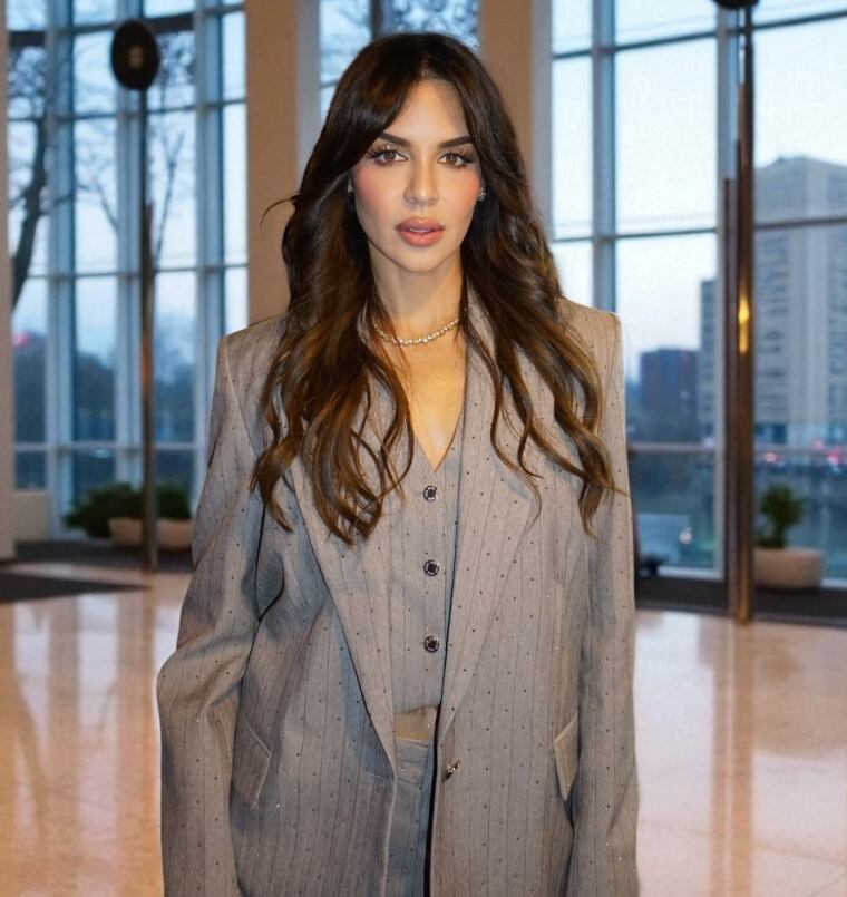 Lynda Díaz, exmodelo y expresentadora.