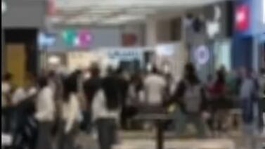 Esto dice conocido centro comercial sobre violenta riña ocurrida en sus instalaciones