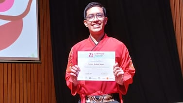 Joven de Guácimo viajará a China con una misión especial: honrar la memoria de su mamá