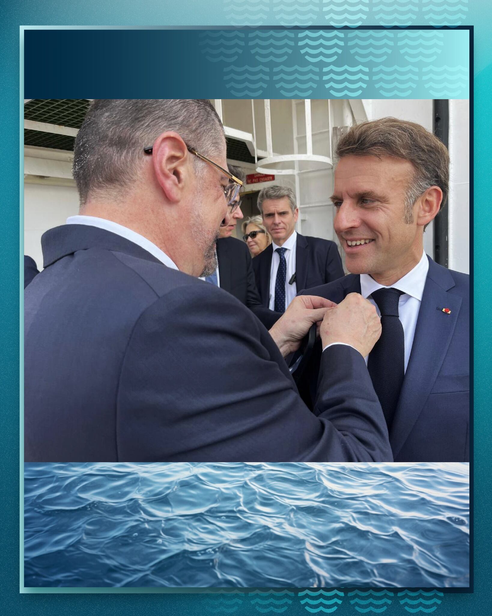 Rodrigo Chaves y Emmanuel Macron