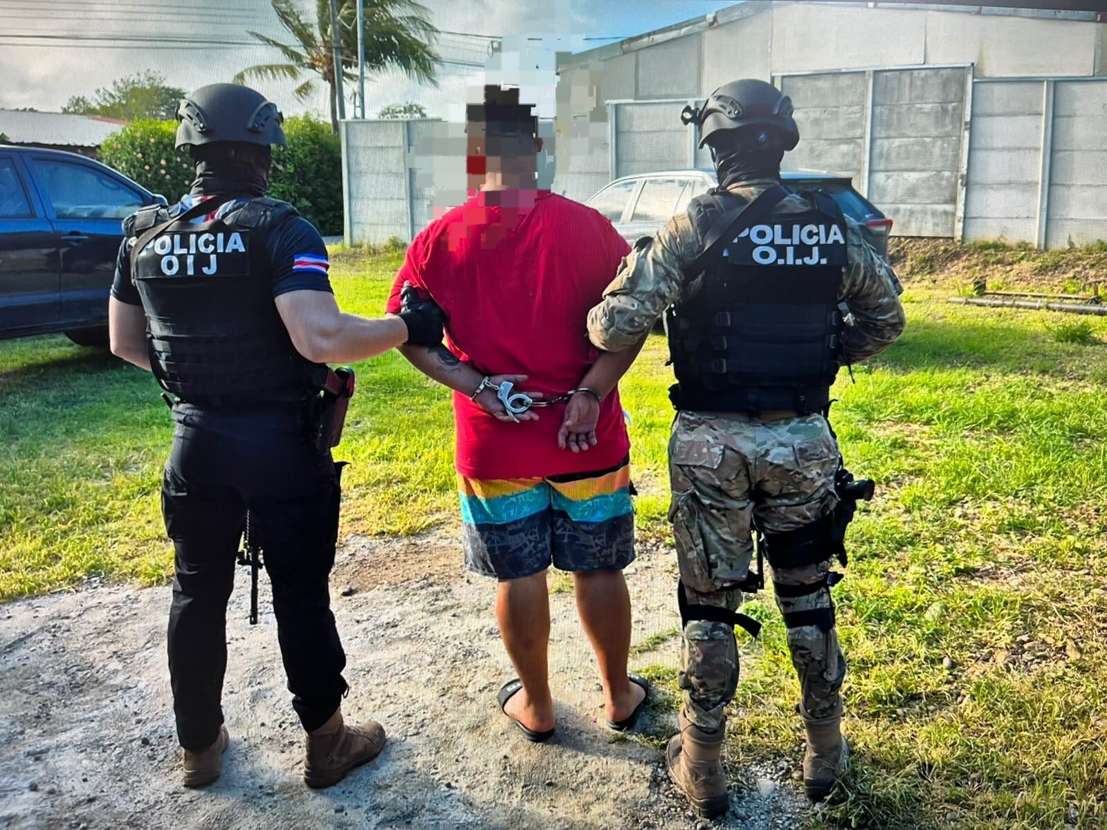 Un hombre fue detenido como sospechoso de un asalto a un supermercado en Guanacaste