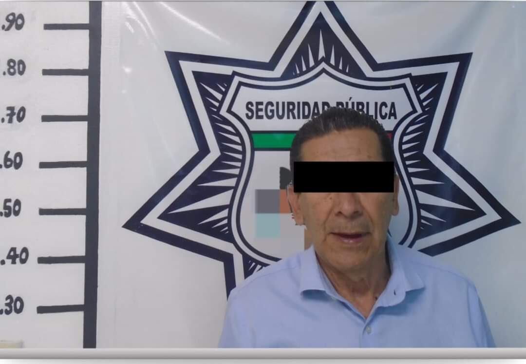 El señor tras su detención quedó a las ordenes de las autoridades mexicanas.