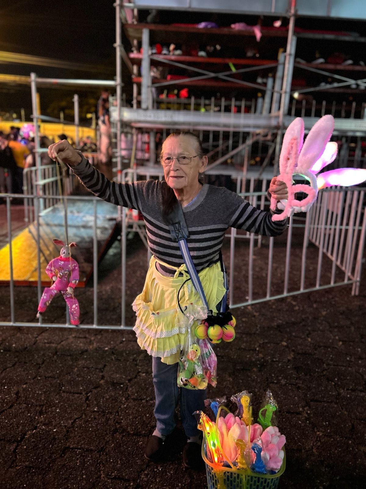 La Teja vendedora ambulante