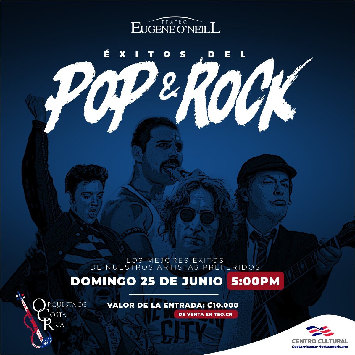 Si le gusta el rock le espera un espectáculo este domingo 25 de junio. Facebook.