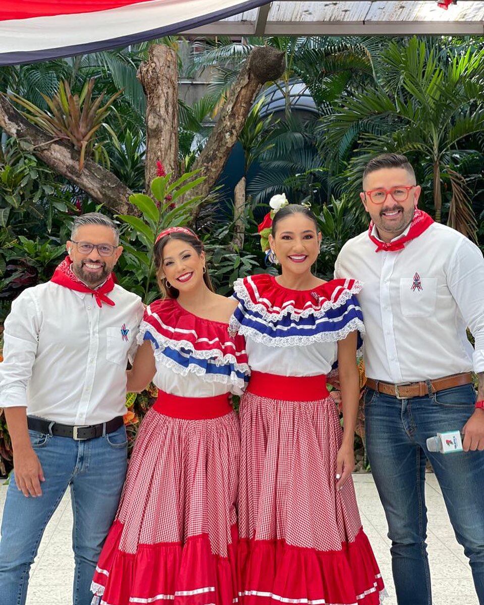 Thais Alfaro, programa Buen día. Instagram