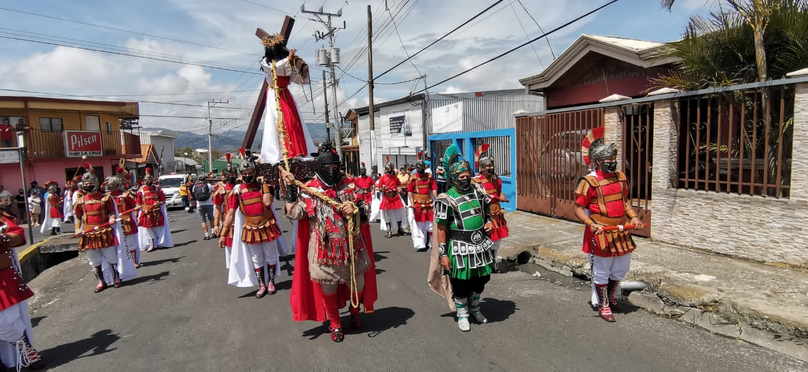 Procesiones en Cartago. Foto
