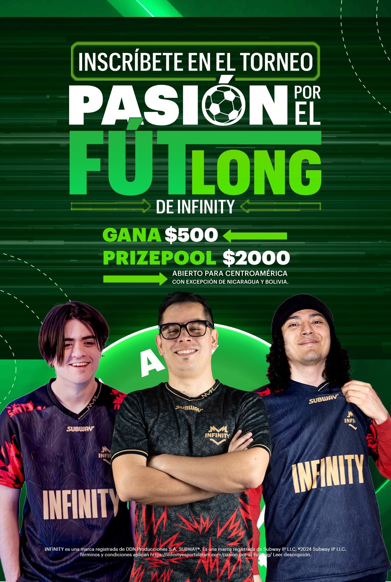 Con el torneo Pasión por el FútLong puede ganar la gloria y coronarse como el mejor jugador de EA Sports FC. Foto cortesía de INFINITY.